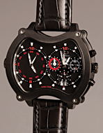 Curtis & Co.(カーティス) Big Time GRAND 57mm Chrono 2Time Zone Black Limited Edition(ビッグタイムグランド　ブラック)