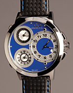 Curtis & Co.(カーティス) Big Time WORLD 50mm 3Time Zone(Blue)(ビッグタイムワールド　50ミリ　スリータイムゾーン　ブルー)