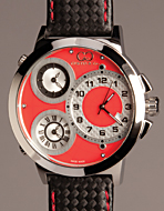 Curtis & Co.(カーティス) Big Time WORLD 50mm 3Time Zone(Red)(ビッグタイムワールド　50ミリ　スリータイムゾーン　レッド)