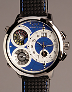 Curtis & Co.(カーティス) Big Time WORLD 57mm 3Time Zone(Blue)(ビッグタイムワールド　57ミリ　スリータイムゾーン　ブルー)