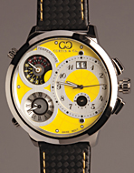 Curtis & Co.(カーティス) Big Time WORLD 57mm 3Time Zone(Yellow)(ビッグタイムワールド　57ミリ　スリータイムゾーン　イエロー)