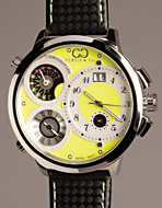 Curtis & Co.(カーティス) Big Time WORLD 57mm 3Time Zone(Green)(ビッグタイムワールド　57ミリ　スリータイムゾーン　グリーン)