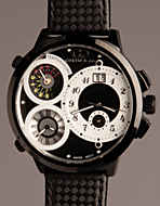 Curtis & Co.(カーティス) Big Time WORLD 57mm 3Time Zone Black Series(Black)(ビッグタイムワールド　57ミリ　スリータイムゾーン　ブラックシリーズ（ブラック）)