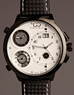 Curtis & Co.(カーティス) Big Time WORLD 57mm 4Time Zone Black Series White(ビッグタイムワールド　57mm　フォータイムゾーン　ブラックシリーズ　ホワイト)