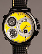 Curtis & Co.(カーティス) Big Time WORLD 57mm 4Time Zone Black Series Yellow(ビッグタイムワールド　57mm　フォータイムゾーン　ブラックシリーズ　イエロー)