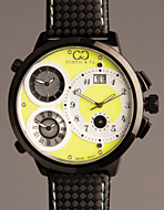Curtis & Co.(カーティス) Big Time WORLD 57mm 4Time Zone Black Series Green(ビッグタイムワールド　57mm　フォータイムゾーン　ブラックシリーズ　グリーン)