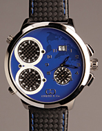 Curtis & Co.(カーティス) Big Time GLOBE 57mm 4Time Zone Blue(ビッグタイムグローブ　57mm　フォータイムゾーン　ブルー)