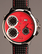 Curtis & Co.(カーティス) Big Time GLOBE 57mm 4Time Zone Red(ビッグタイムグローブ　57mm　フォータイムゾーン　レッド)