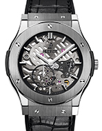 HUBLOT(ウブロ) Classic Fusion Classico Ultra-Thin Skeleton Titanium (クラシック・フュージョン クラシコ ウルトラ-シン スケルトン チタニウム)