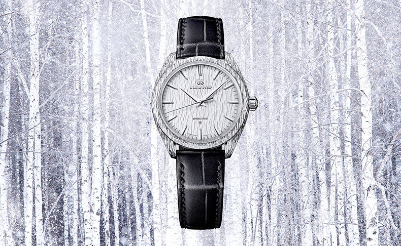 Grand Seiko(グランドセイコー) 2023新作 厳冬期の荘厳な白樺林を彫金で表現した新たなマスターピース。グランドセイコー「SBGZ009」Watches and Wonders Geneva 2023にて発表