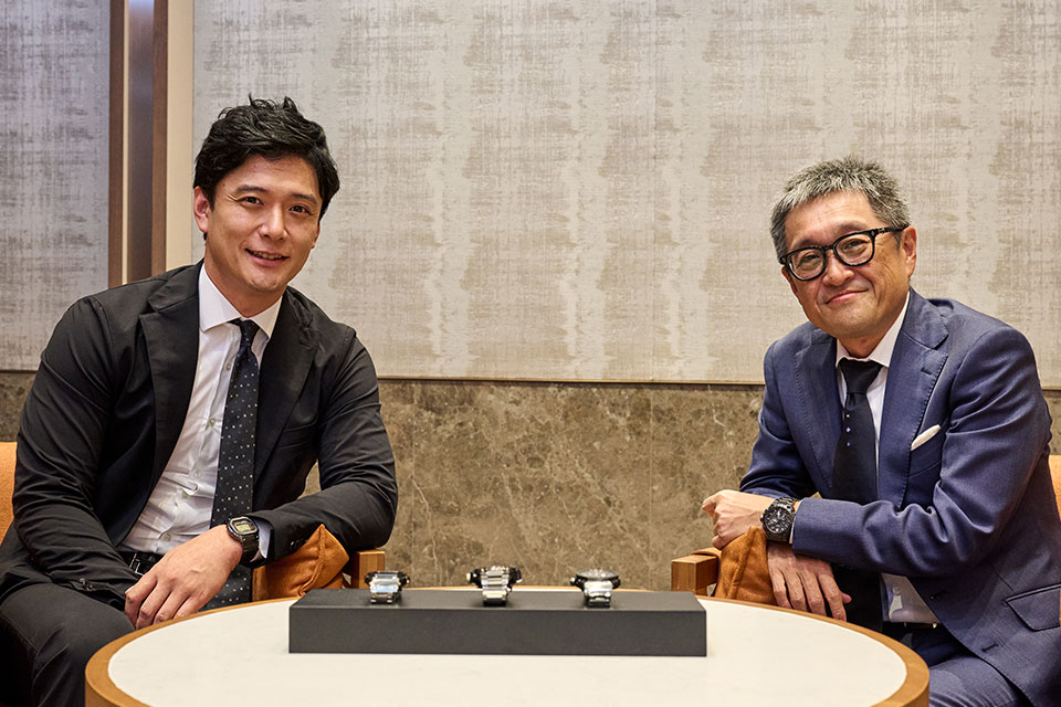 写真左：株式会社トミヤコーポレーション 代表取締役社長 / 古市 聖一郎氏、写真右：株式会社オオミヤ 代表取締役 / 出水 孝典氏