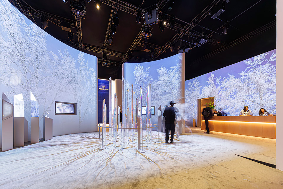 Watches and Wonders Geneva 2025でのグランドセイコーのブース