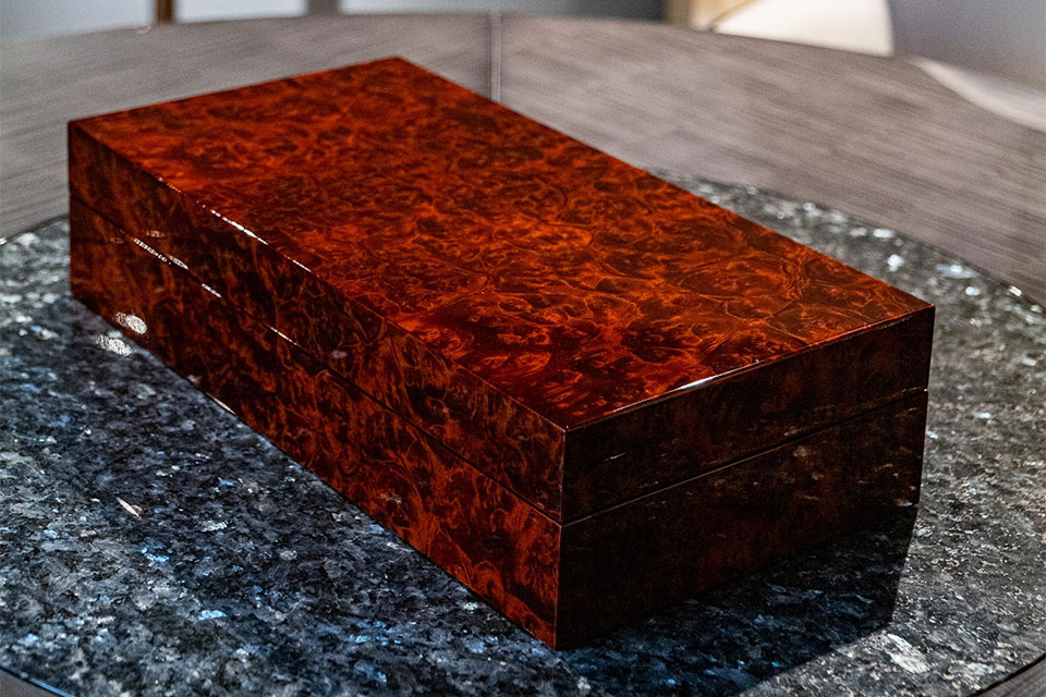 クリスタル 時計ケース No.8