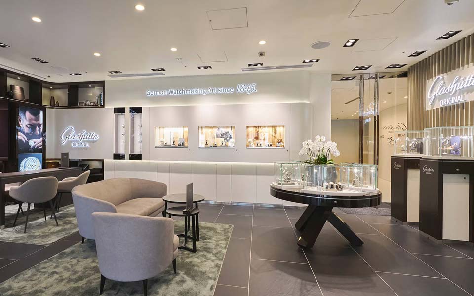 グラスヒュッテ・オリジナル ブティック銀座