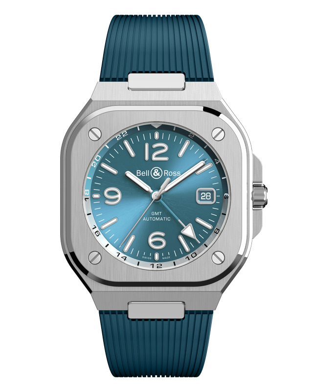 ベル＆ロス　BR 05 GMT SKY BLUE　BR05G-PB-ST/SRB