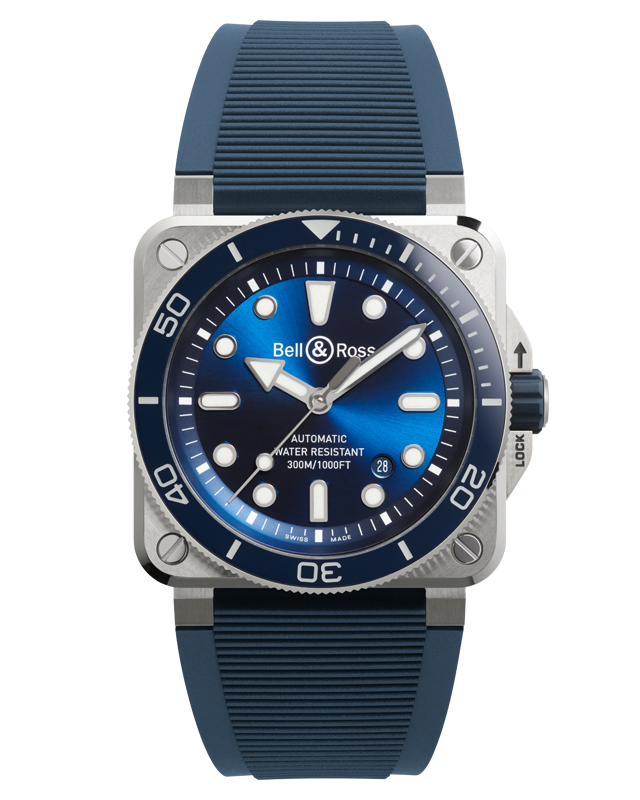 ベル＆ロス　BR-03 Diver Blue Steel　BR03A-D-BLU-ST/SRB