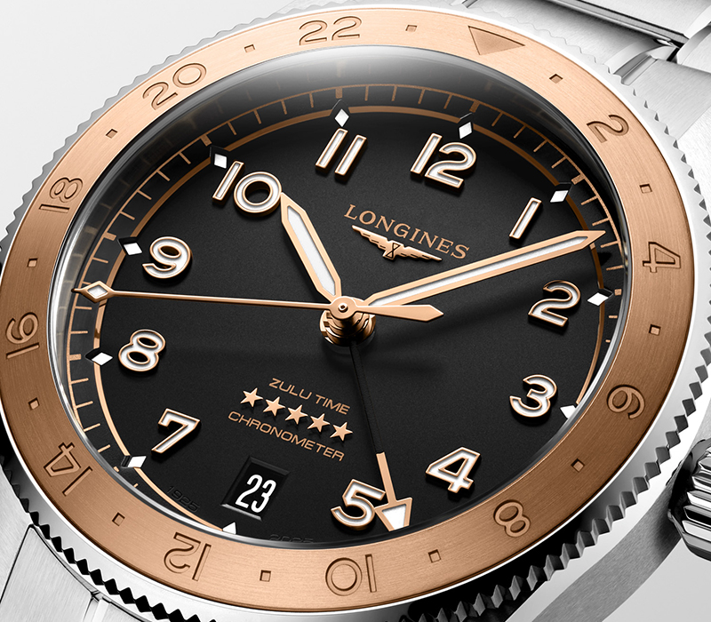 ロンジン スピリット Zulu Time