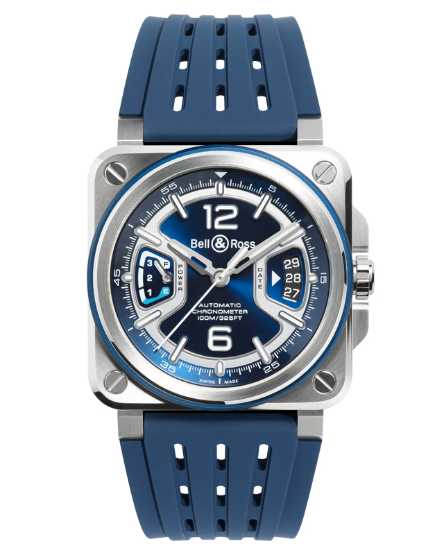 ベル&ロス BR-X3 ブルー スティール BRX3-BLU-ST/SRB