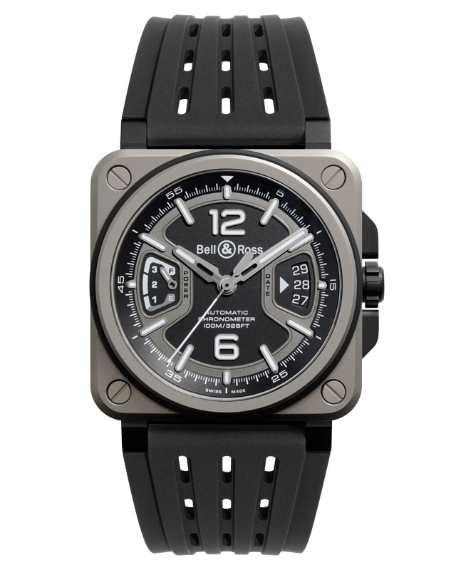 ベル＆ロス　BR-X3 チタニウム　BRX3R-BL-TI/SRB