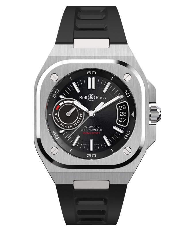 ベル＆ロス　BR-X5 ブラック スティール　BRX5R-BL-ST/SRB