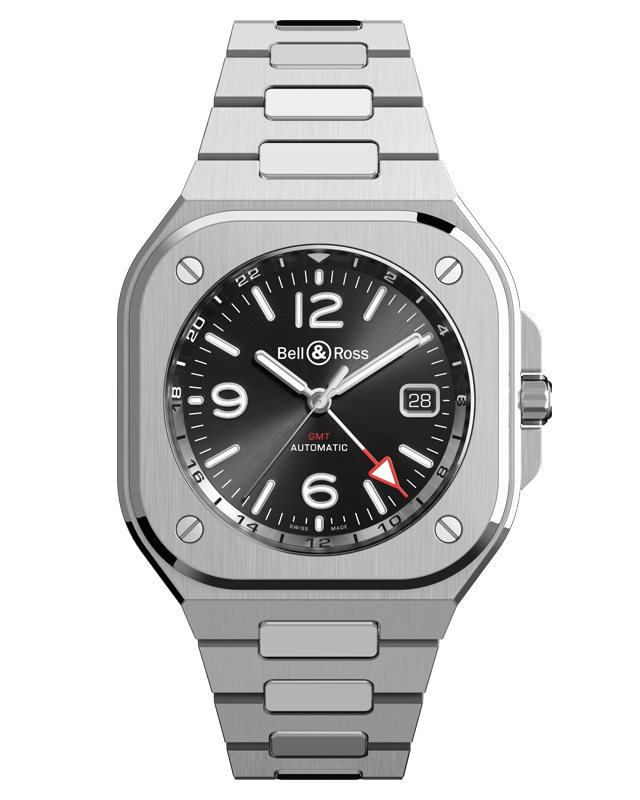 ベル＆ロス　BR-05 GMT　BR05G-BL-ST/SST