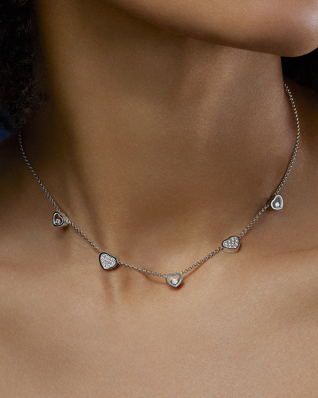 ショパール　ハッピーダイヤモンド ネックレス　81A089-1401