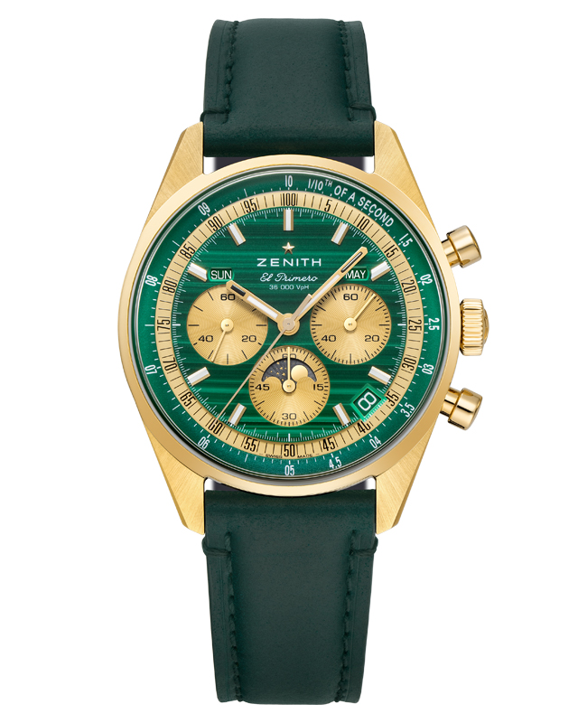 ゼニス クロノマスター オリジナル トリプルカレンダー マラカイト 30.3400.3610/63.C916