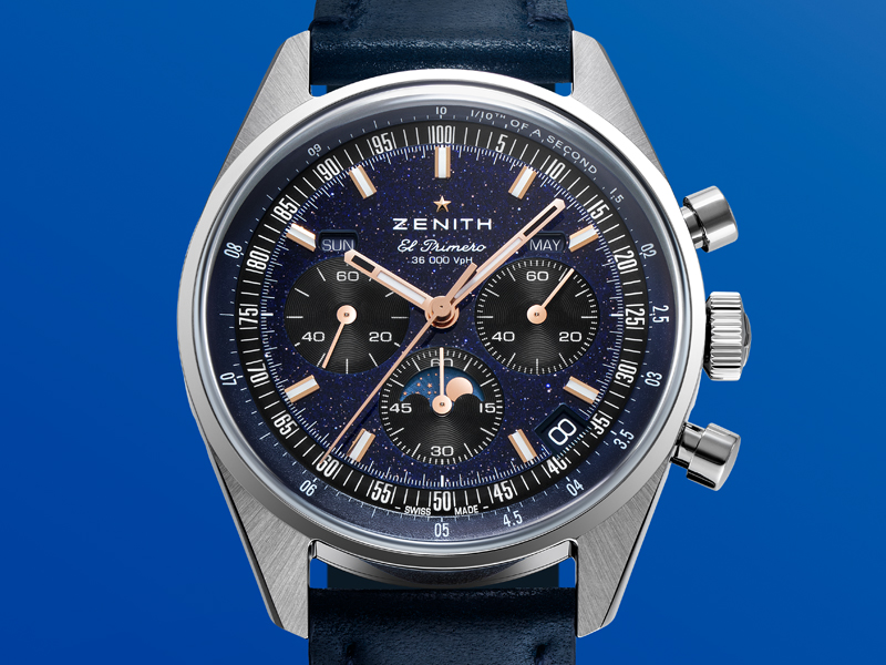 クロノマスター オリジナル トリプルカレンダー アベンチュリン