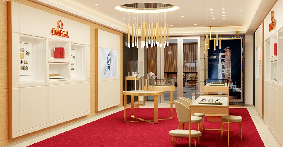 て新しく生まれ変わったオメガコーナー