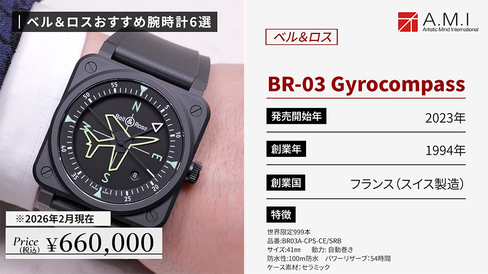 ベル＆ロス(Bell & Ross)の魅力に迫る！無骨さとラグジュアリーの融合【A.M.I】