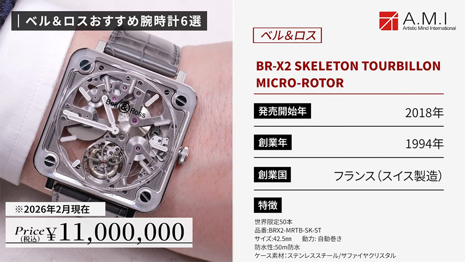 ベル＆ロス(Bell & Ross)の魅力に迫る！無骨さとラグジュアリーの融合【A.M.I】