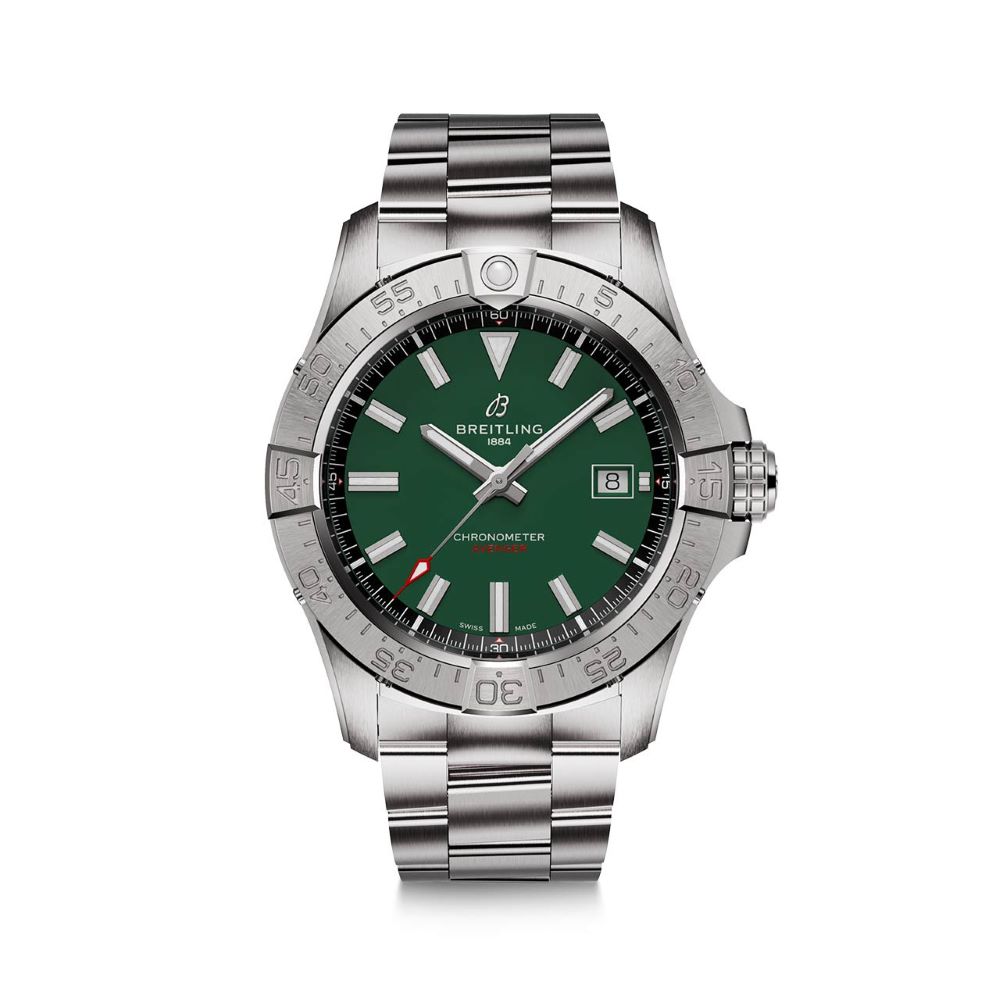 型番:A17328101L1A1<br />
ケース径:42mm<br />
防水機能:300m<br />
ムーブメント:自動巻き<br />
<br />
<br />
価格:693,000円(税込)<br />
<br />
<br />
スタッフの一言:<br />
<br />
無骨なミリタリーテイストを感じる事が出来るデザインでありながら、薄型で着用しやすいモデル<br />
<br />
グリーンの文字盤はミリタリーテイストを際立ててくれます<br />
<br />
トレンドカラーを取り入れたい方にお勧めしたい1本です<br />
<br />
<br />
お問い合わせやご予約などは、こちらをクリックしてください↓<br />
https://kobayashi-tokeiten.com/inquiryform/<br />
「グレッシブを見た」と型番などの記載もお願いします<br />
グレッシブ担当までご連絡いただけると、よりスムーズな対応をさせていただきます
