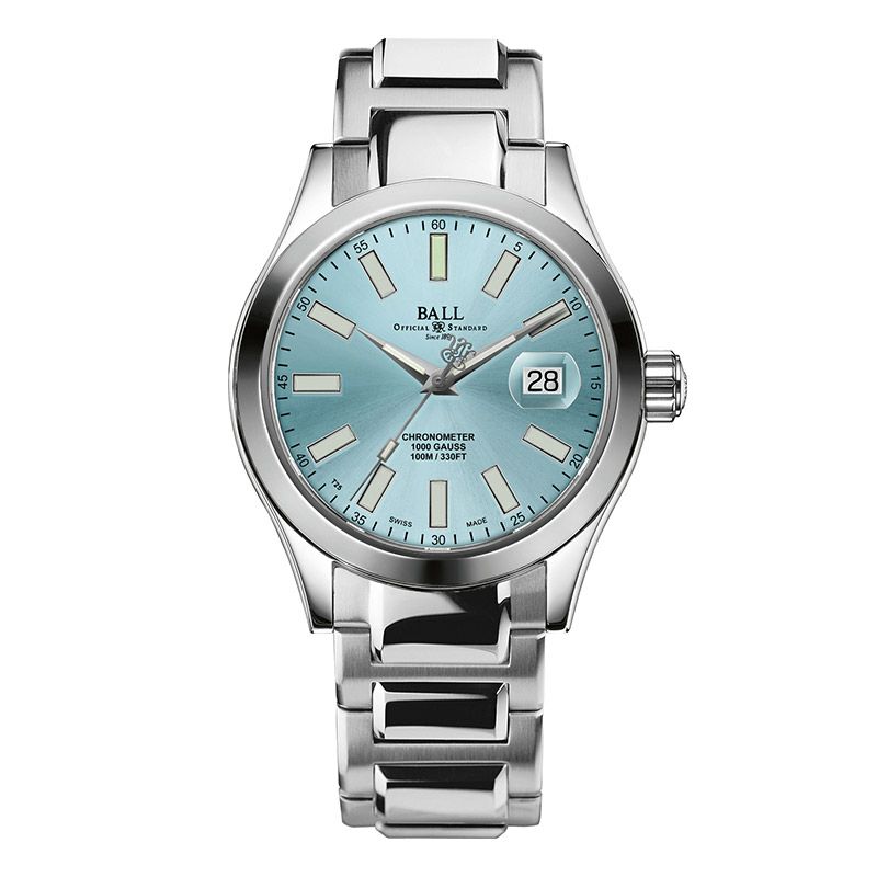 型番:NM9026C-S6CJ-IBE<br />
ケース径:40mm<br />
防水機能:100m<br />
ムーブメント:自動巻き<br />
<br />
<br />
価格:385,000円(税込)<br />
<br />
<br />
スタッフの一言:<br />
<br />
高品質のステンレススチール904Lを使用し耐磁性にも優れた王道の時計デザインをしたモデル<br />
<br />
様々なブランドで人気のアイスブルー文字盤は、清潔感があり軽やかな印象があります<br />
<br />
パソコン作業の多いお仕事をされてる方におススメしたい1本です<br />
<br />
<br />
お問い合わせやご予約などは、こちらをクリックしてください↓<br />
https://kobayashi-tokeiten.com/inquiryform/<br />
「グレッシブを見た」と型番などの記載もお願いします<br />
グレッシブ担当までご連絡いただけると、よりスムーズな対応をさせていただきます