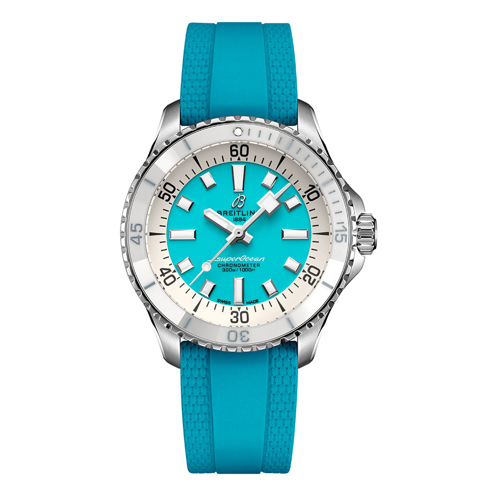 型番:A17377211C1S1<br />
ケース径:36mm<br />
防水機能:300m<br />
ムーブメント:自動巻き<br />
<br />
<br />
価格:638,000円(税込)<br />
<br />
<br />
スタッフの一言:<br />
<br />
ノスタルジーさと新鮮さを併せ持つ、男性だけでなく女性も着用できるサイズのダイバーズ ウォッチ<br />
<br />
ポップな色合いは、スポーティーな服装やカジュアルな服装にはいっそう似合います<br />
<br />
アクティブに行動することが好きな方におススメな1本です<br />
<br />
<br />
お問い合わせやご予約などは、こちらをクリックしてください↓<br />
https://kobayashi-tokeiten.com/inquiryform/<br />
「グレッシブを見た」と型番などの記載もお願いします<br />
グレッシブ担当までご連絡いただけると、よりスムーズな対応をさせていただきます