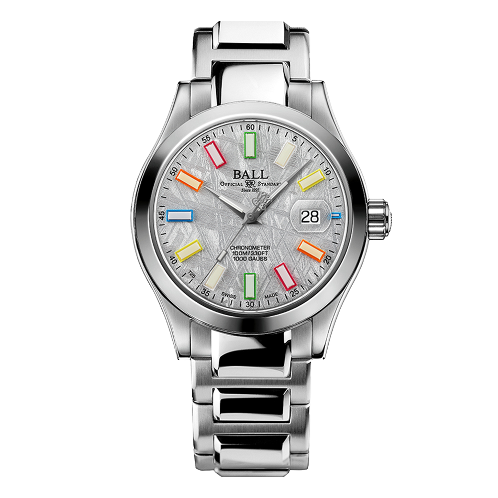 型番:NM9026C-S46CJ-MSLR<br />
ケース径:40mm<br />
防水機能:100m<br />
ムーブメント:自動巻き<br />
<br />
<br />
価格:440,000円(税込)<br />
<br />
<br />
スタッフの一言:<br />
<br />
文字盤に「メテオライト(隕石)」を使用した特別感のあるシンプルなデザインのモデル<br />
<br />
インデックスごとに違う色合いを放つマイクロガスライトが個性的です<br />
<br />
唯一無二の特別さのある時計をお探しの方におススメしたい1本です<br />
<br />
<br />
お問い合わせやご予約などは、こちらをクリックしてください↓<br />
https://kobayashi-tokeiten.com/inquiryform/<br />
「グレッシブを見た」と型番などの記載もお願いします<br />
グレッシブ担当宛でご連絡いただけると、よりスムーズな対応をさせていただきます