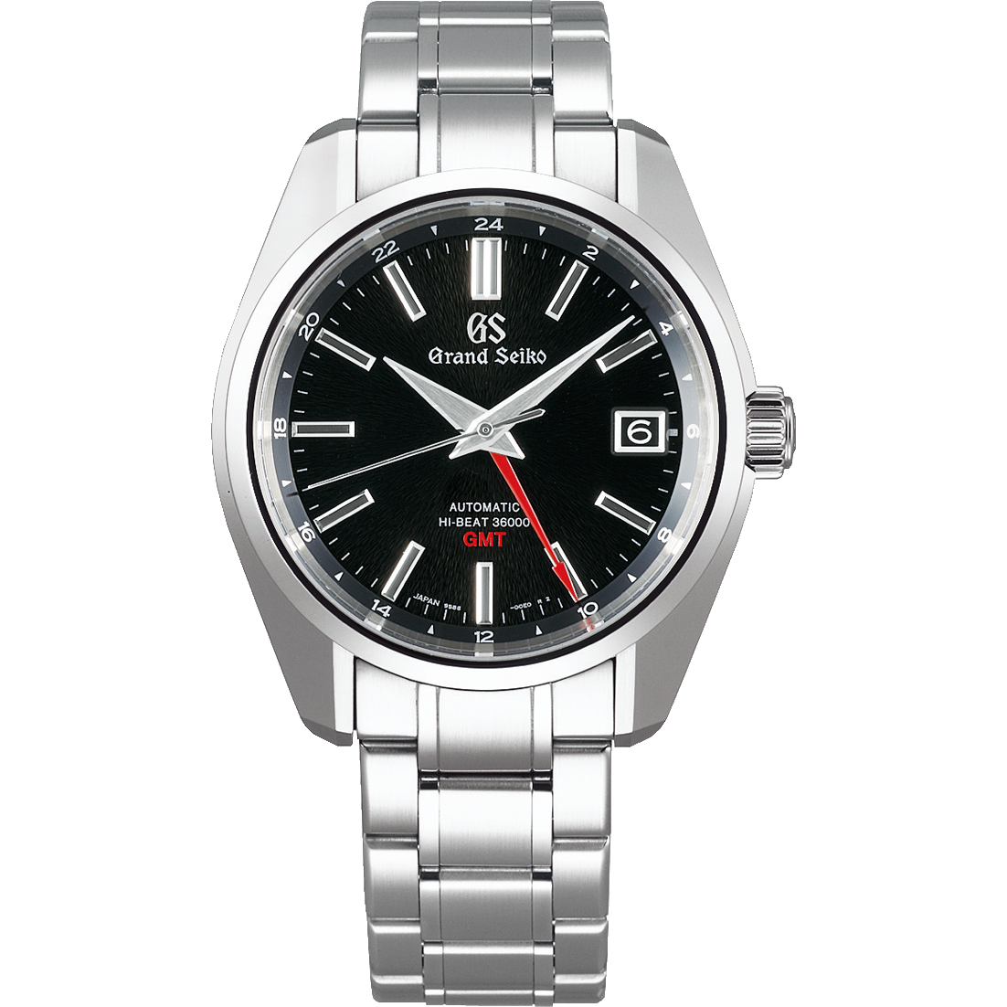 型番:SBGJ203<br />
ケース径:40mm<br />
防水機能:10気圧<br />
ムーブメント:自動巻き<br />
<br />
<br />
価格:825,000円(税込)<br />
<br />
<br />
スタッフの一言:<br />
<br />
44GSをベースに作られた、シンプルなデザインの中にレッド カラーのGMT針が映える、メカニカルハイビート仕様となっているモデルです。<br />
<br />
お問い合わせやご予約などは、こちらから↓<br />
https://kobayashi-tokeiten.com/inquiryform/<br />
「グレッシブを見た」と型番などのご記載もお願いします<br />