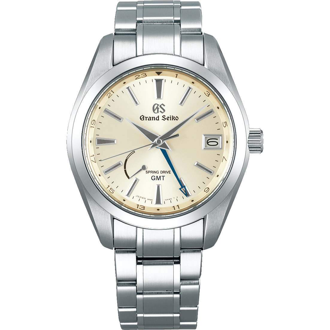 型番:SBGE205<br />
ケース径:41mm<br />
防水機能:10気圧<br />
ムーブメント:スプリングドライブ<br />
<br />
<br />
価格:693,000円(税込)<br />
<br />
<br />
スタッフの一言:<br />
<br />
海外で活躍する方たちに利用してもらえるGMT機能付きモデル<br />
<br />
大人っぽさの出るシャンパンゴールドの文字盤にブルーのGMT針が映えるアクセントを備えています<br />
<br />
シンプルさの中にアクセントが欲しい方におススメしたい1本です<br />
<br />
<br />
お問い合わせやご予約などは、こちらをクリックしてください↓<br />
https://kobayashi-tokeiten.com/inquiryform/<br />
「グレッシブを見た」と型番などの記載もお願いします<br />
グレッシブ担当宛でご連絡いただけると、よりスムーズな対応をさせていただきます<br />