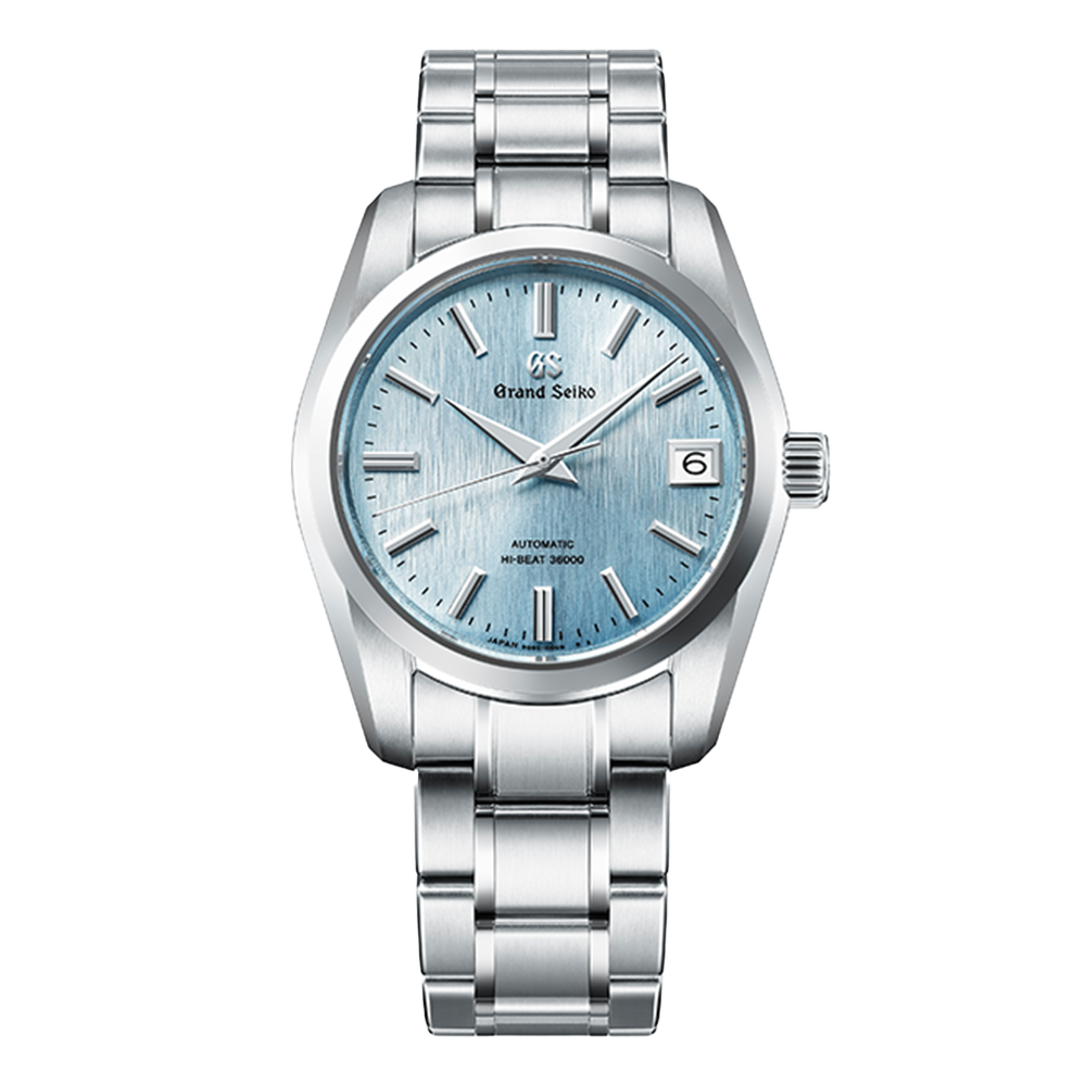 型番：SBGH347<br />
ケース径：37ｍｍ<br />
防水機能：10気圧<br />
ムーブメント：自動巻き<br />
<br />
<br />
価格：946,000円（税込）<br />
<br />
<br />
スタッフの一言：<br />
<br />
グランドセイコーの工場に臨む岩手山の厳冬期に盛られる「氷瀑」をモチーフにしたモデル<br />
<br />
耐食性に優れたエバーブリリアントスチールを使用した上質な時計となっています<br />
<br />
ブルーとは一味違うアイスブルーの文字盤に魅力を感じている方におススメしたい1本です<br />
<br />
<br />
お問い合わせやご予約などは、こちらをクリックしてください↓<br />
https://kobayashi-tokeiten.com/inquiryform/<br />
「グレッシブを見た」と型番などの記載もお願いします<br />
グレッシブ担当までご連絡いただけると、よりスムーズな対応をさせていただきます