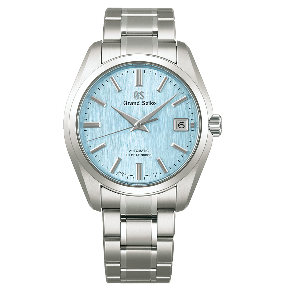 型番:SBGH349<br />
ケース径:40mm<br />
防水機能:10気圧<br />
ムーブメント:自動巻き<br />
<br />
<br />
価格:1,012,000円(税込)<br />
<br />
<br />
スタッフの一言:<br />
<br />
滝が凍り付く情景「氷瀑」をモチーフにした文字盤の美しいモデル<br />
<br />
人気の高いアイスブルー文字盤に、軽さのあるブライトチタンと美しさと実用性の高さがあります<br />
<br />
清潔感を相手に与えたいと思っている方におススメしたい1本です<br />
<br />
<br />
お問い合わせやご予約などは、こちらをクリックしてください↓<br />
https://kobayashi-tokeiten.com/inquiryform/<br />
「グレッシブを見た」と型番などの記載もお願いします<br />
グレッシブ担当までご連絡いただけると、よりスムーズな対応をさせていただきます