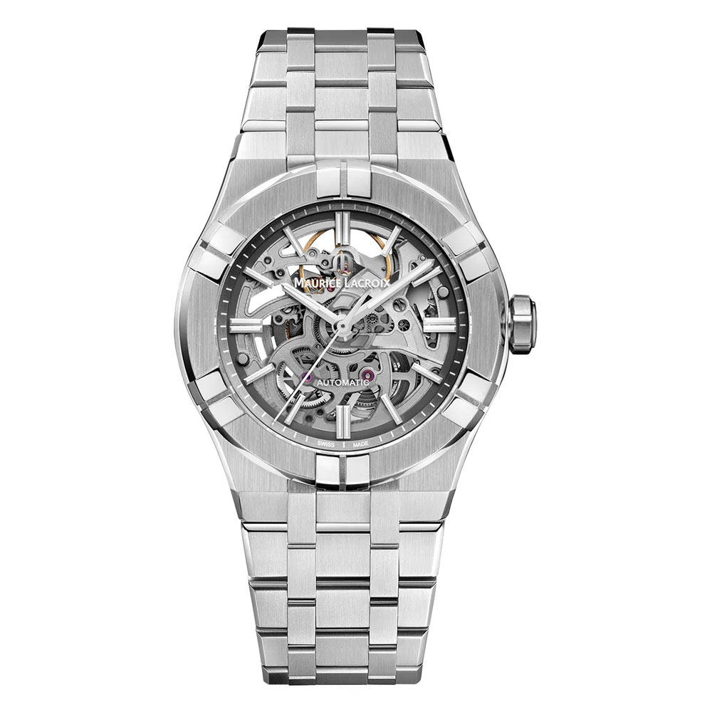 型番: AI6007-SS002-030-1<br />
ケース径:39mm<br />
防水機能:20気圧<br />
ムーブメント:自動巻き<br />
<br />
<br />
価格:535,700円(税込)<br />
<br />
<br />
スタッフの一言:<br />
<br />
都会の建築物からインスピレーションを受けて生まれた、男性人気の高いスケルトン文字盤仕様のモデル。<br />
<br />
武骨でエッジの利いたデザインは男性受けがよく、アクセサリー感覚で着用できる時計となっています。<br />
<br />
お問い合わせやご予約などは、こちらをクリックしてください↓<br />
https://kobayashi-tokeiten.com/inquiryform/<br />
「グレッシブを見た」と型番などの記載もお願いします<br />
グレッシブ担当までご連絡いただけると、よりスムーズな対応をさせていただきます<br />