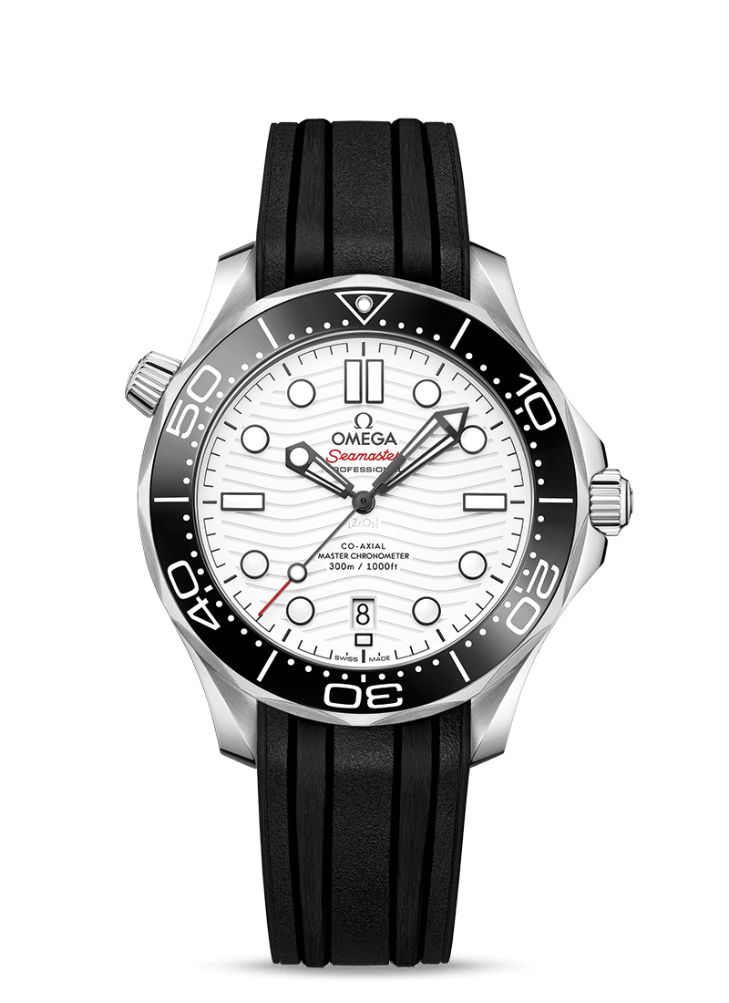 型番:210.32.42.20.04.001<br />
ケース径:42mm<br />
防水機能:300m<br />
ムーブメント:自動巻き<br />
<br />
<br />
価格:858,000円(税込)<br />
<br />
<br />
スタッフの一言:<br />
<br />
オメガが誇る最先端の技術とデザインによってアップデートされたダイバーズモデル<br />
<br />
モノトーンカラーで、存在感がありながらもシックな装いの、ラバーストラップを装着させています<br />
<br />
美しいホワイト文字盤で視認性の高い時計をお探しの方におススメしたい1本です<br />
<br />
<br />
お問い合わせやご予約などは、こちらをクリックしてください↓<br />
https://kobayashi-tokeiten.com/inquiryform/<br />
「グレッシブを見た」と型番などの記載もお願いします<br />
グレッシブ担当までご連絡いただけると、よりスムーズな対応をさせていただきます<br />