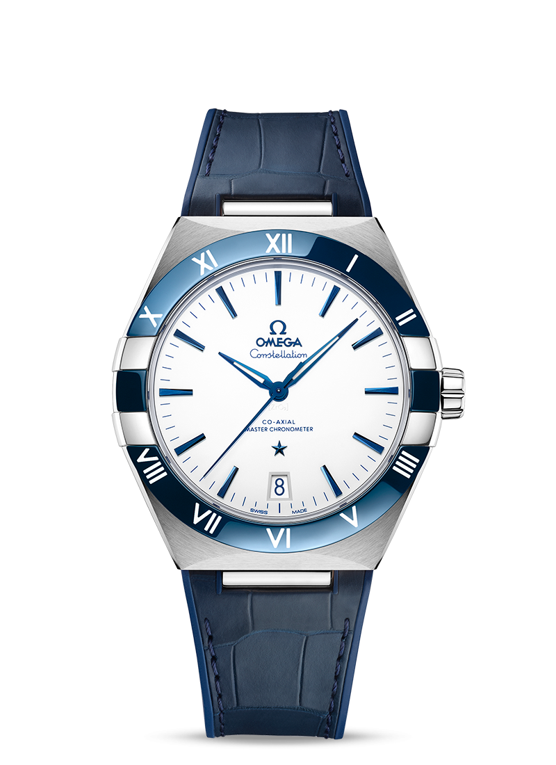 型番:131.33.41.21.04.001<br />
ケース径:41mm<br />
防水機能:5気圧<br />
ムーブメント:自動巻き<br />
<br />
<br />
価格:1,089,000円(税込)<br />
<br />
<br />
スタッフの一言:<br />
<br />
真っ白なエナメル文字盤を採用し、相性のいいブルーとの組み合わせに高級さを感じることが出来るコンステレーションです。<br />
<br />
お問い合わせやご予約などは、こちらから↓<br />
https://kobayashi-tokeiten.com/inquiryform/<br />
「グレッシブを見た」と型番などのご記載もお願いします<br />