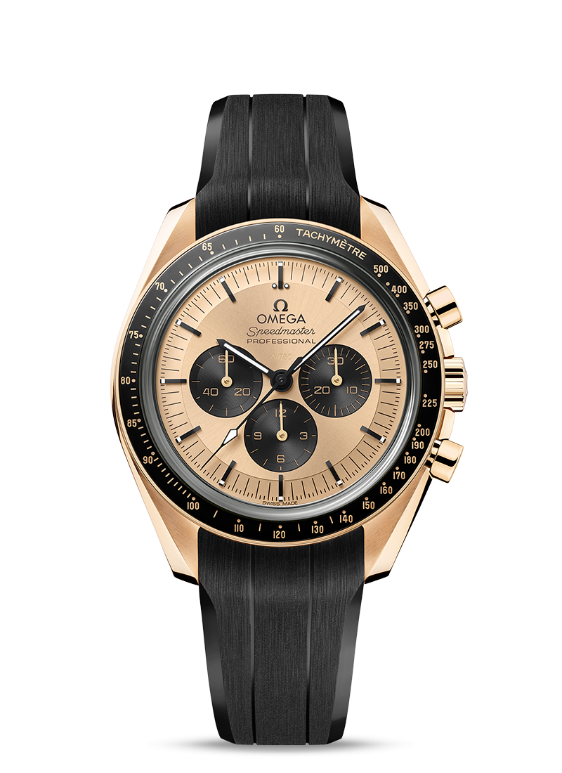 型番:310.62.42.50.99.001<br />
ケース径:42mm<br />
防水機能:5気圧<br />
ムーブメント:手巻き<br />
<br />
<br />
価格:4,994,000円(税込)<br />
<br />
<br />
スタッフの一言:<br />
<br />
オメガの代表モデルであるスピードマスタープロフェッショナルを18金無垢で作り上げた贅沢なモデル<br />
<br />
見た目の豪華さと、18金ならではの重量感を体感できる、ラグジュアリースポーツモデルになっています<br />
<br />
クロノグラフを贅沢に18金製で楽しみたい方におススメしたい1本です<br />
<br />
<br />
お問い合わせやご予約などは、こちらをクリックしてください↓<br />
https://kobayashi-tokeiten.com/inquiryform/<br />
「グレッシブを見た」と型番などの記載もお願いします<br />
グレッシブ担当までご連絡いただけると、よりスムーズな対応をさせていただきます<br />