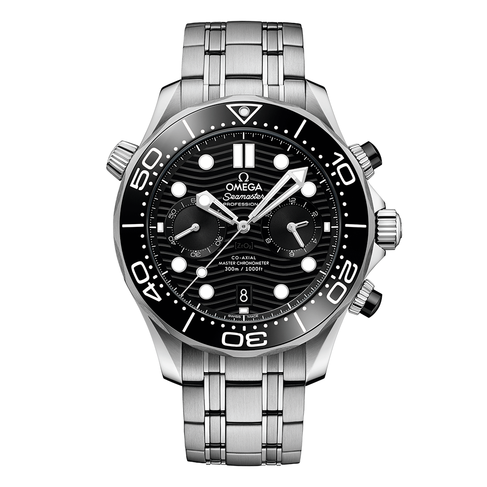 型番:210.30.44.51.01.001<br />
ケース径:44mm<br />
防水機能:300m<br />
ムーブメント:自動巻き<br />
<br />
<br />
価格:1,320,000円(税込)<br />
<br />
<br />
スタッフの一言:<br />
<br />
1993年に登場して以来進化を続けながら伝説的な支持を誇るダイバーズ クロノグラフ モデル<br />
<br />
オメガ最高峰のクロノグラフ ムーブを備えた日常生活で安心して着用できる時計となっています<br />
<br />
重厚さのあるクロノグラフをオメガでお探しの方におススメしたい1本です<br />
<br />
<br />
お問い合わせやご予約などは、こちらをクリックしてください↓<br />
https://kobayashi-tokeiten.com/inquiryform/<br />
「グレッシブを見た」と型番などの記載もお願いします<br />
グレッシブ担当までご連絡いただけると、よりスムーズな対応をさせていただきます