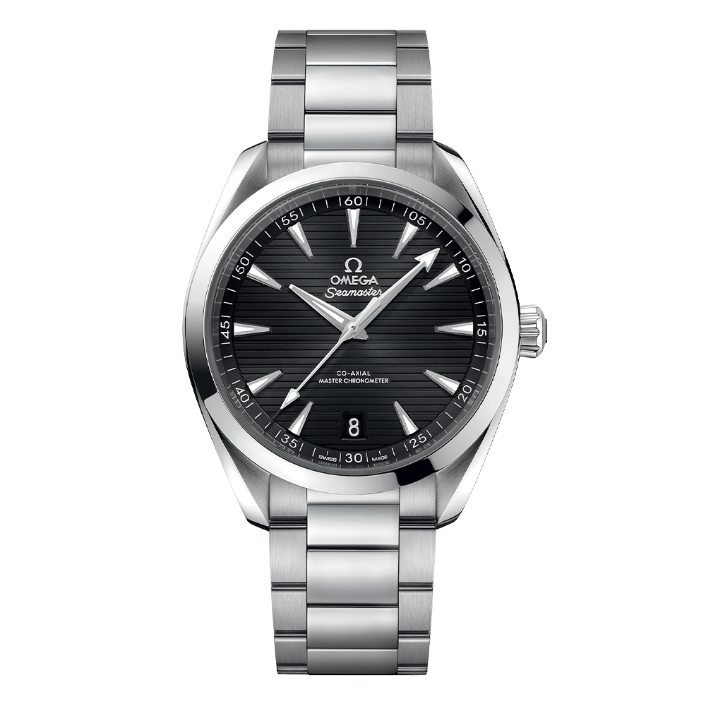型番:220.10.41.21.01.001<br />
ケース径:41mm<br />
防水機能:150m<br />
ムーブメント:自動巻き<br />
<br />
<br />
価格:968,000円(税込)<br />
<br />
<br />
スタッフの一言:<br />
<br />
オーソドックスなデザインの中にスポーティーさを感じることができる万能なモデル<br />
<br />
生産終了の決まったアクアテラです<br />
<br />
パソコン仕事が多い方におススメしたい1本<br />
<br />
<br />
お問い合わせやご予約などは、こちらから↓<br />
https://kobayashi-tokeiten.com/inquiryform/<br />
「グレッシブを見た」と型番などの記載もお願いします<br />
グレッシブ担当までご連絡いただけると、よりスムーズな対応をさせていただきます<br />