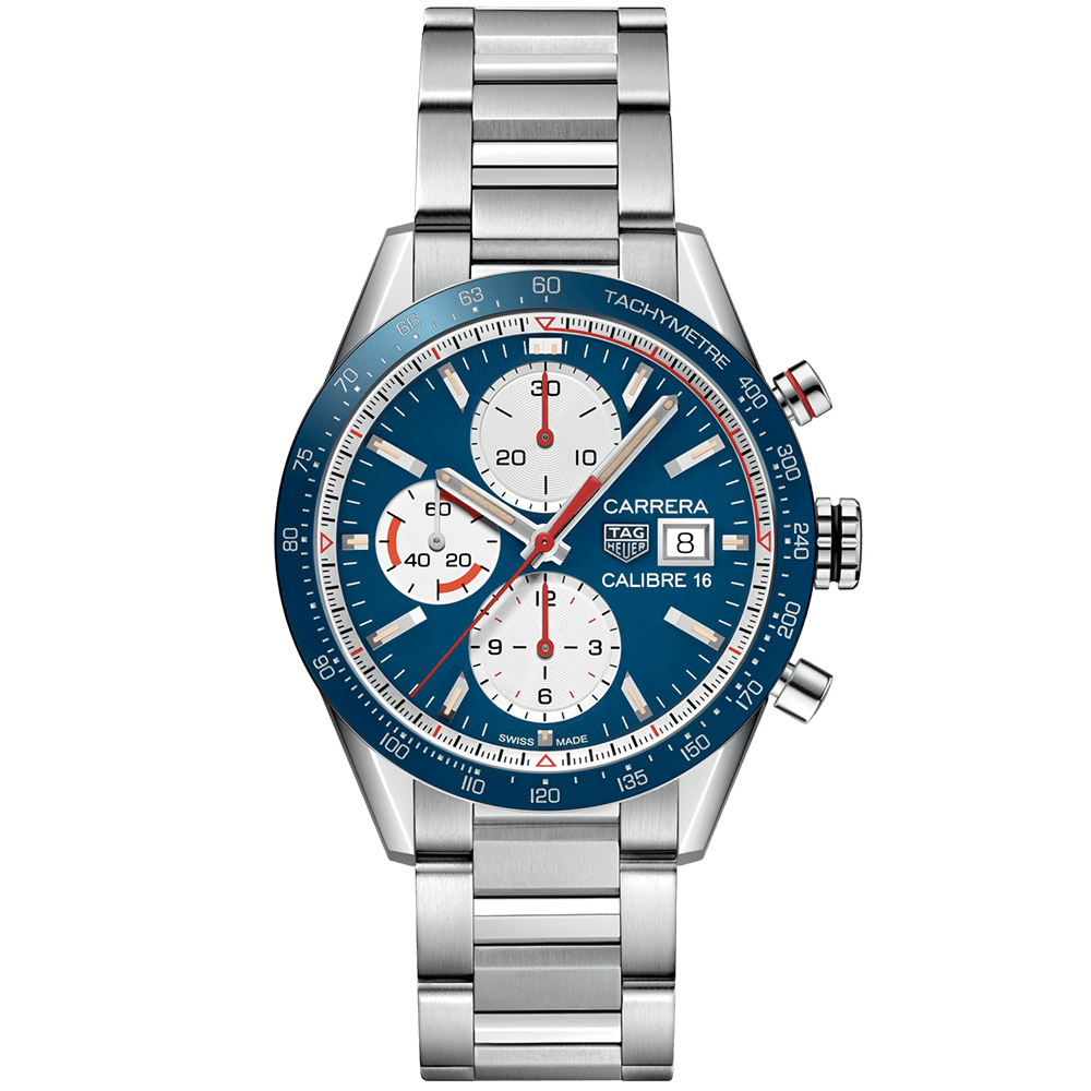型番:CV201AR.BA0715<br />
ケース径:41mm<br />
防水機能:100m<br />
ムーブメント:自動巻き<br />
<br />
<br />
価格:792,000円(税込)<br />
<br />
<br />
スタッフの一言:<br />
<br />
クラシカルな色使いをしたベーシックなクロノグラフモデル<br />
<br />
鮮やかなブルーにアクセントととなっているレッドカラーが腕元に映える個性を持っています<br />
<br />
セカンドウォッチとして遊び心のる時計をお探しの方におススメしたい1本です<br />
<br />
<br />
お問い合わせやご予約などは、こちらから↓<br />
https://kobayashi-tokeiten.com/inquiryform/<br />
「グレッシブを見た」と型番などの記載もお願いします<br />
グレッシブ担当宛でご連絡いただけると、よりスムーズな対応をさせていただきます