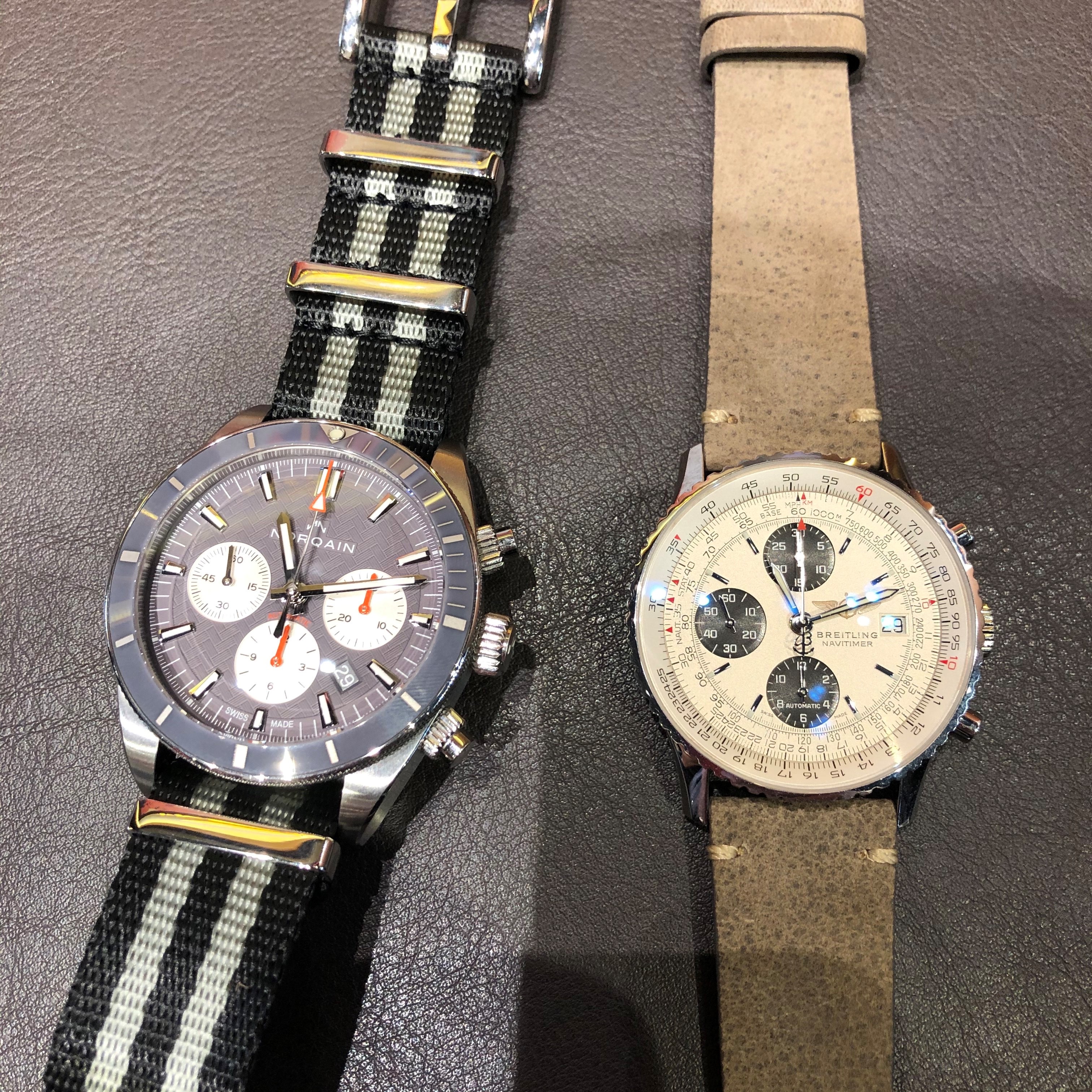 ブライトリング（BREITLING）＆ノルケイン（NORQAIN)にカシス（CASSIS)の絶妙な組み合わせ！