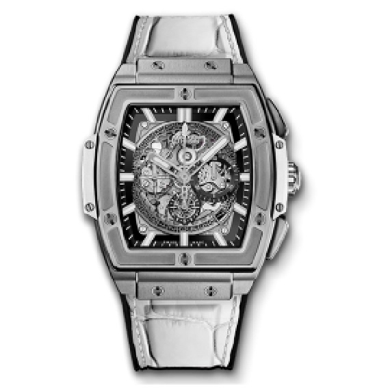 品番:601.NE.0172.LR.JPN17<br />
価格:2,635,200円(税込)<br />
<br />
ケース径:51mm×45mm<br />
ケース素材:チタニウム<br />
ムーブメント:キャリバーHUB4700・自動巻<br />
パワーリザーブ:50時間<br />
防水性:10気圧防水<br />
日本限定モデル<br />
<br />
ビッグバンの面影を残しつつも、大きく形を変えて2014年に登場した<br />
スピリットオブビッグバン。こちらは日本限定のホワイトカラーです。<br />
唯一無二の個性を放つ1本でございます。<br />
お問い合わせ:052-252-3744(10:00~19:30)<br />
*5/20時点での在庫状況でございますので、変動する場合がございます。<br />