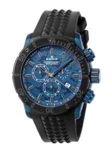 クロノオフショア1 クロノグラフ<br />
■ムーブメント:クオーツ(EDOX102) <br />
■ケース:ステンレススティール(ダークブルーPVD)<br />
オートヘリウムエスケープバルブ<br />
■ダイアル:ブルーカモフラージュ<br />
■ベゼル:ハイテクセラミック(逆回転防止ベゼル)<br />
■ストラップ:スタッズラバー<br />
■ガラス:サファイアクリスタル(無反射コーティング)<br />
■ケースサイズ: 45mm <br />
■機能:時針・分針・秒針<br />
クロノグラフ、日付<br />
■防水性:50気圧/500m<br />
■付属品:保証書、取扱説明書、専用BOX<br />
<br />
商品番号 10221-37BU5-BUM5<br />
<br />
税込 178,200円<br />
<br />
*商品の在庫などお気軽にお問い合わせ下さい。<br />
品切れの際はご容赦下さい。<br />