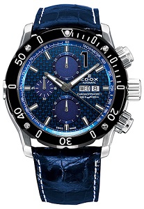 ■ケース:316Lステンレススティール、オートヘリウムエスケープバルブ<br />
■ストラップ:クロコダイル<br />
■ガラス:サファイアクリスタル(無反射コーティング)<br />
■ケースサイズ: 50mm<br />
■機能:時針・分針・秒針、クロノグラフ、日付、曜日<br />
ハイテクセラミック(逆回転防止ベゼル)<br />
■ムーヴメント:自動巻き(EDOX011 46時間パワーリザーブ) <br />
■防水性:50気圧防水<br />
■付属品:保証書、取扱説明書、専用BOX<br />
<br />
商品番号 01122-3-BUIN1-L<br />
<br />
税込 429,000円<br />
<br />
*商品の在庫などお気軽にお問い合わせ下さい。<br />
品切れの際はご容赦下さい。<br />